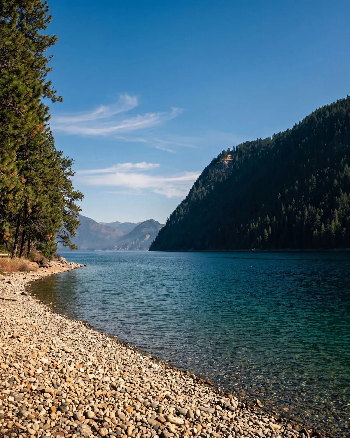 Farragut State Park and Lake Pend Oreille.